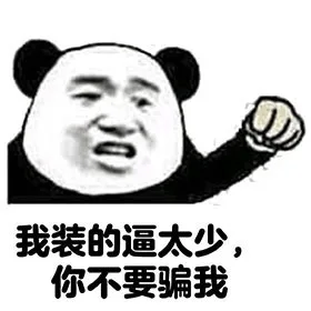 我装的逼太少，你不要骗我（我装的逼太少，你不要骗我）