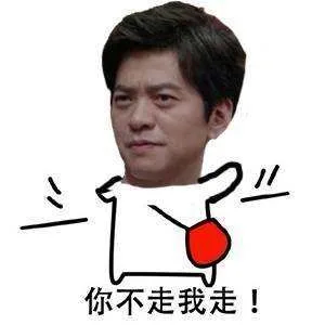 你不走我走！