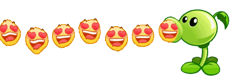 豌豆射手加速发射爱了馋了emoji
