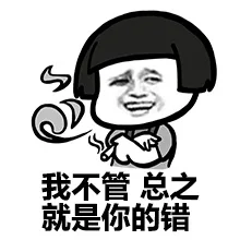 我不管 总之就是你的错（我不管 总之就是你的错）
