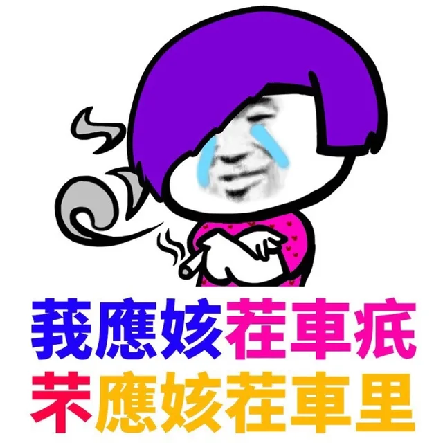 我应该在车底 不应该在车里