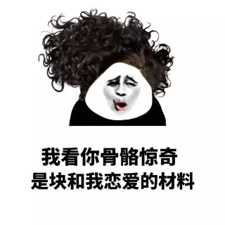 我看你骨骼惊奇 是块和我恋爱的材料