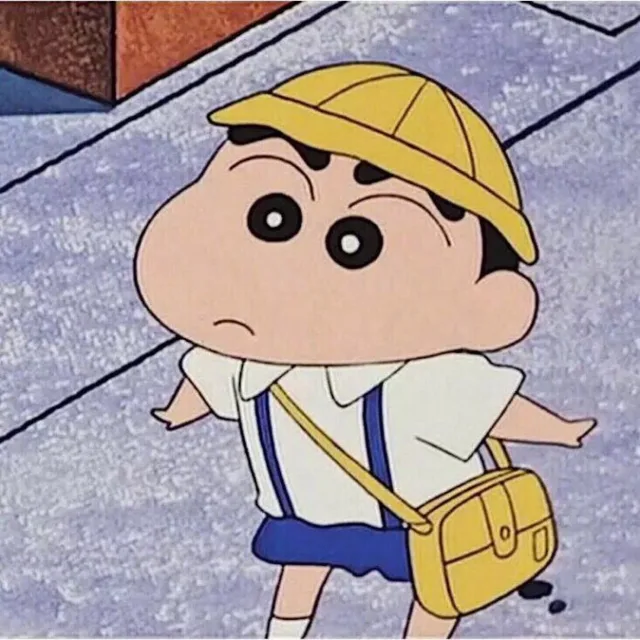 蜡笔小新背书包头像