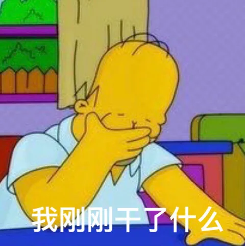 我刚刚干了什么