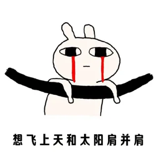 想飞上天和太阳肩并肩