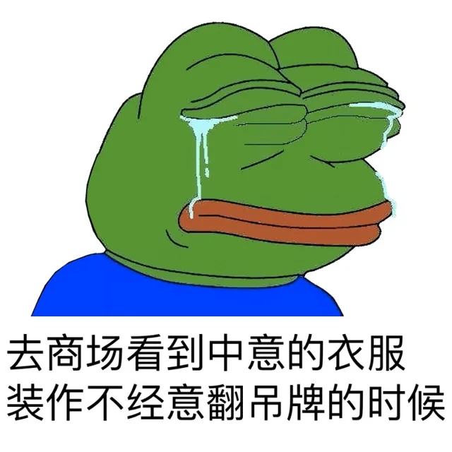 去商场看到中意的衣服，装作不经意翻吊牌的时候（去商场看到中意的衣服，装作不经意翻吊牌的时候）