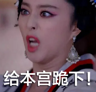 给本宫跪下！（给本宫跪下！）
