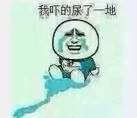 我吓的尿了一地表情包