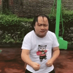 胖子尬舞动图