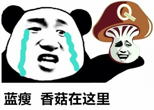蓝瘦，香菇在这里（蓝瘦，香菇在这里）