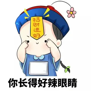 你长得好辣眼睛