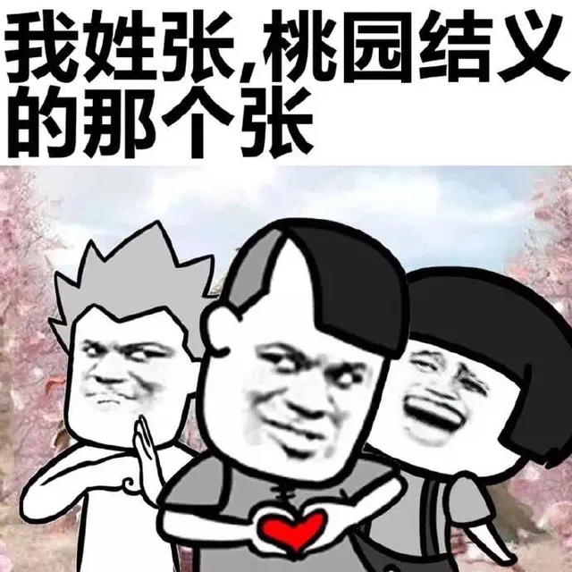 我姓张，桃园结义的那个张（我姓张，桃园结义的那个张）