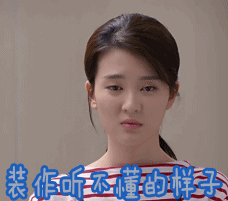 装作听不懂的样子（装作听不懂的样子）