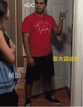 双方团战时