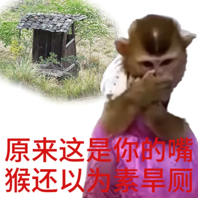 原来这是你的嘴猴还以为素旱厕（原来这是你的嘴猴还以为素旱厕）