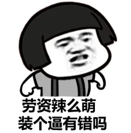 你们这群渣渣，等我吹完头发再收拾你们表情包