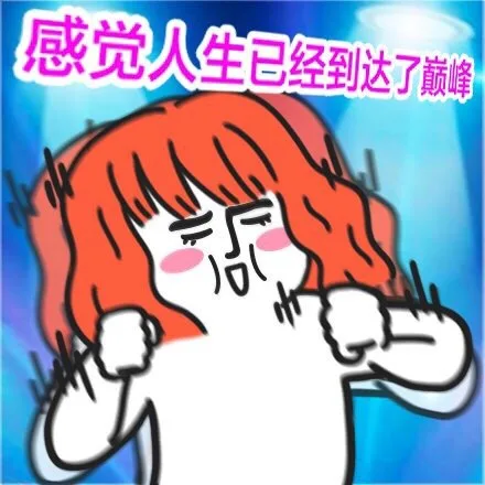 感觉人生已经到达了巅峰
