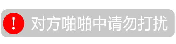 ①对方啪啪中请勿打扰