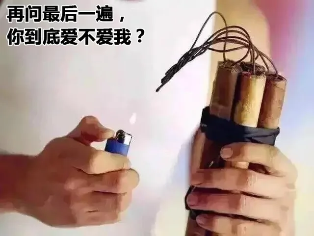 再问最后一遍， 你到底爱不爱我？要不我就引燃炸药包（再问最后一遍， 你到底爱不爱我？要不我就引燃炸药包）