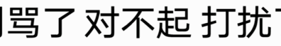 骂了对不起打扰（骂了对不起打扰）
