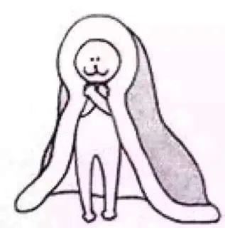神经病猫裹被子表情