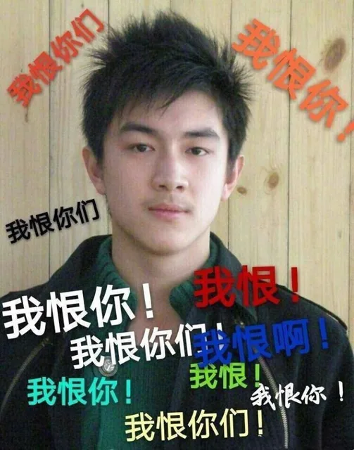 我恨 我恨你 我恨你们