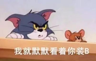 我就默默看着你装逼