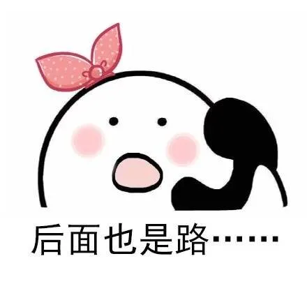 后面也是路.....
