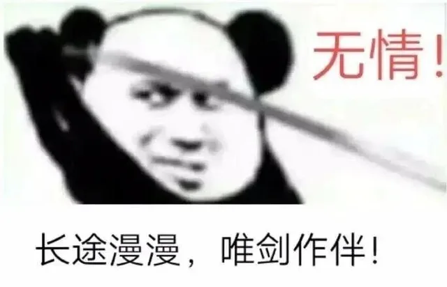 无情长途漫漫,唯剑作伴!