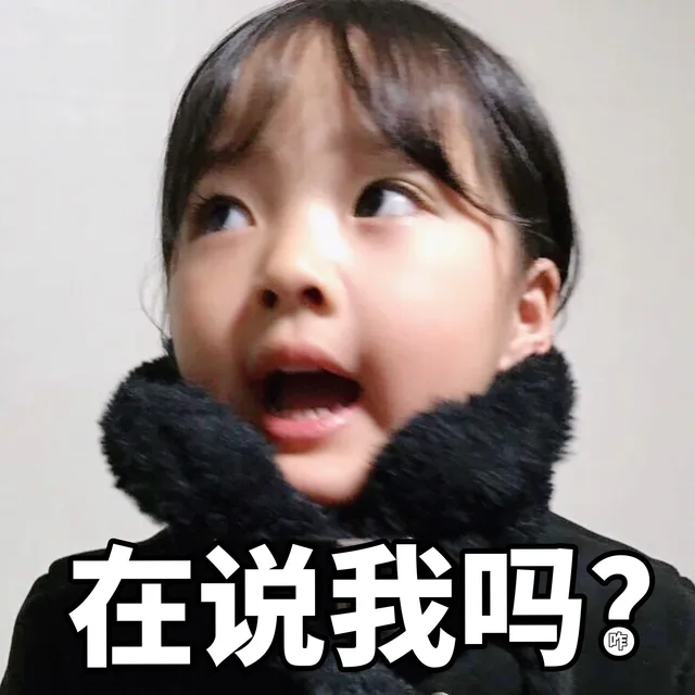 在说我吗？