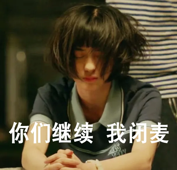 你们继续 我闭麦（你们继续 我闭麦）