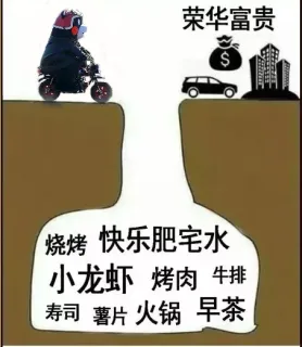 荣华富贵烧烤快乐肥宅水小龙虾烤肉牛排寿司薯片火锅早茶
