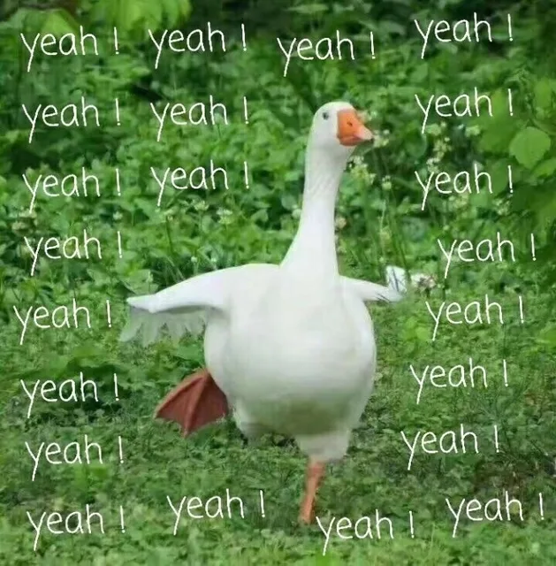 yeah！yeah！yeah！