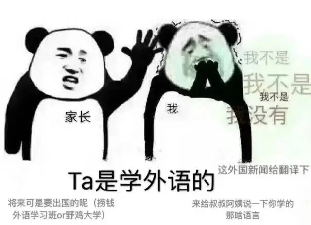 我不是我不是我不是家长我没有Ta是学外语的这外国新闻给翻译下将来可是要出国的呢(捞钱来给叔叔阿姨说一下你学的外语学习班or野鸡大学)那啥语言（我不是我不是我不是家长我没有Ta是学外语的这外国新闻给翻译下将来可是要出国的呢(捞钱来给叔叔阿姨说一下你学的外语学习班or野鸡大学)那啥语言）