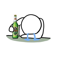 饮酒痛哭