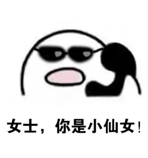 女士，你是小仙女