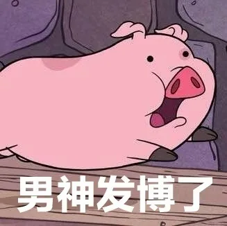 男神发博了