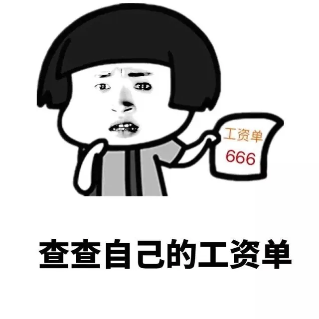 查查自己的工资单（查查自己的工资单）