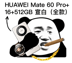 HUAWEI Mate 60 Prot16+512GB宣白（全款）（HUAWEI Mate 60 Prot16+512GB宣白（全款））