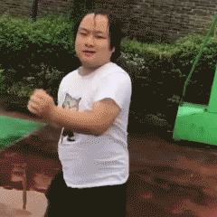 胖子尬舞动图