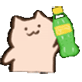 小猫摇饮料雪碧