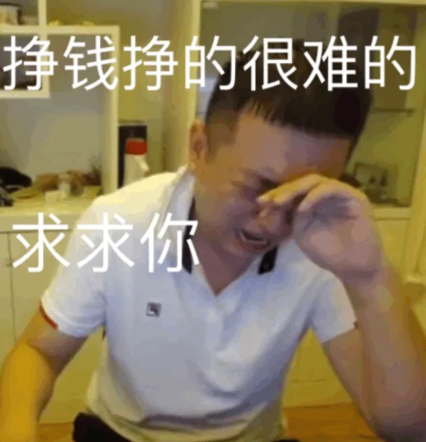 挣钱挣的很难的求求你
