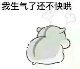 我生气了，还不快哄我