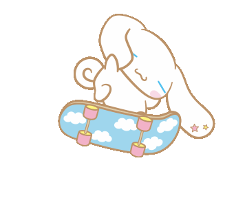 小兔子玩滑板（小兔子玩滑板）