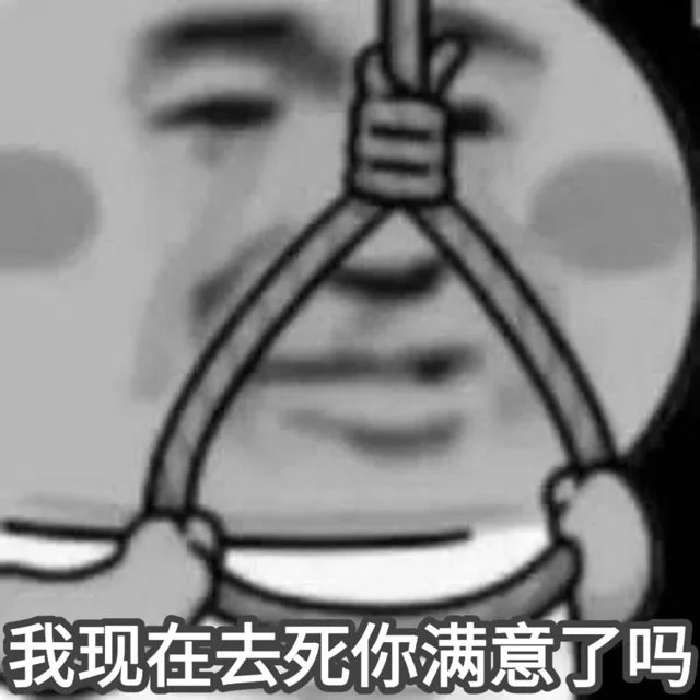 我现在去死你满意了吗（我现在去死你满意了吗）