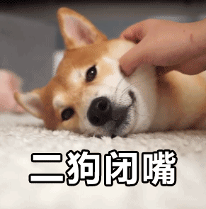 二狗闭嘴