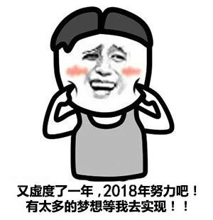 又虚度了一年,2018年努力吧!有太多的梦想等我去实现!!（又虚度了一年,2018年努力吧!有太多的梦想等我去实现!!）