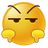 大号黄脸鄙视表情