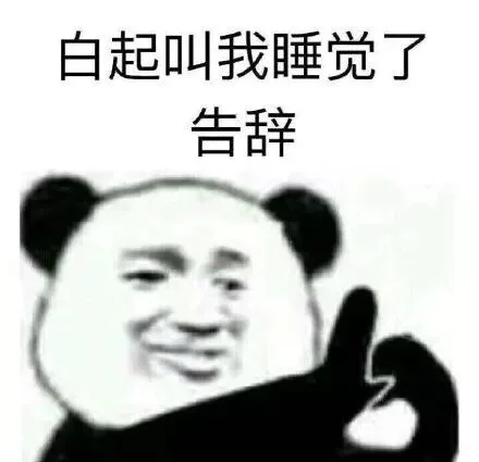 白起叫我睡觉了告辞（白起叫我睡觉了告辞）