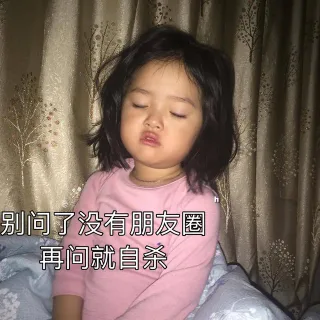 别问了没有朋友圈再问就自